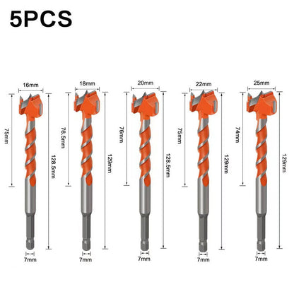 💥Extremely high strength🔥Professional Woodworking Forstner Drill Bit Set🔥
