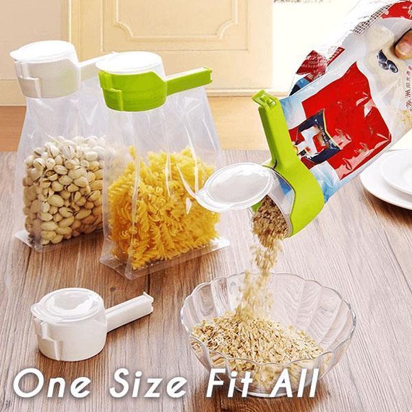 🔥Hot Sale🔥Seal And Pour Food Storage Bag Clip