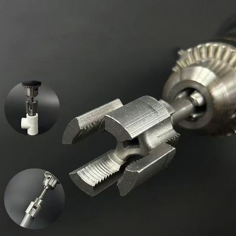 🔥 2025 PVC Pipe Threading Kit - Internal & External Thread Cutter Tool for DIY Plumbing & Irrigation