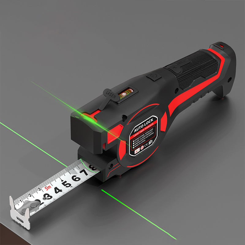 ⌛Limited-Time Offer-2-in-1 Tape Measure with Laser Guide